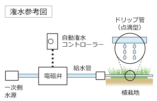 潅水（水やり）について